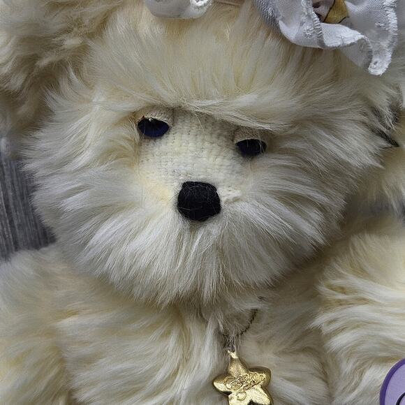 Annette Funicello Dream Keeper Collectible Bear & Co Teddy Slippers Bonnet - Picture 2 of 12